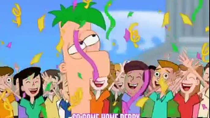 Phineas and Ferb Music Video with lyrics - Come Home Perry!!