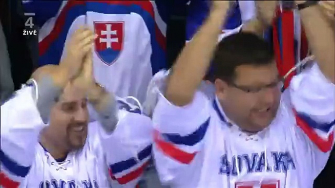 Finsko - Slovensko 0:1  MS2011  Gáborik dává uvodní gól