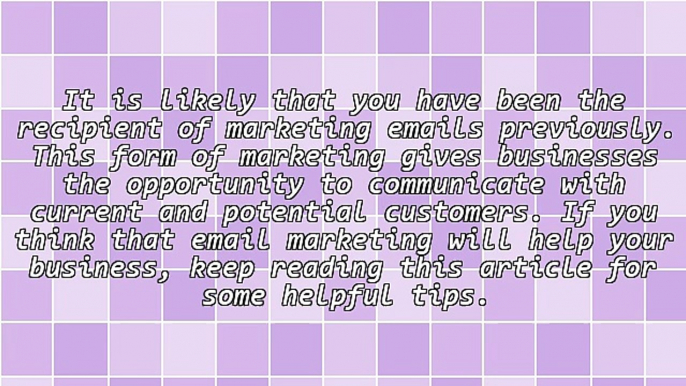 Email Marketing: Developing A Working Strategy