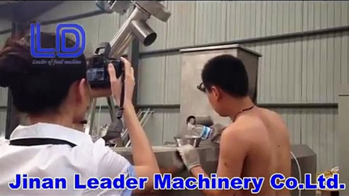 puffing snack production line/corn snack making machine video