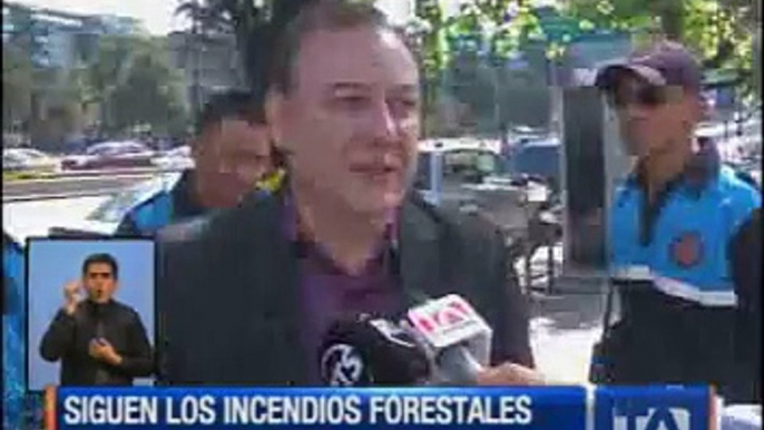 Siguen los incendios forestales