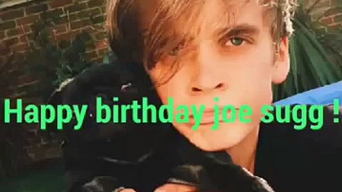 Happy 24th birthday joe sugg !!