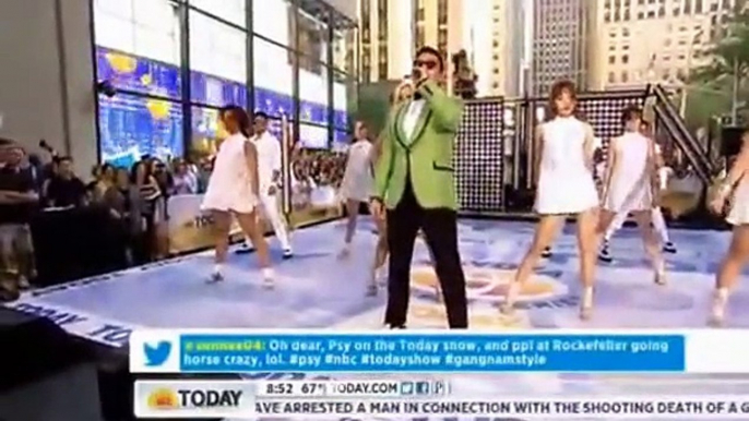 PSY Gangnam Style NBC Live (싸이 강남스타일 nbc 라이브)