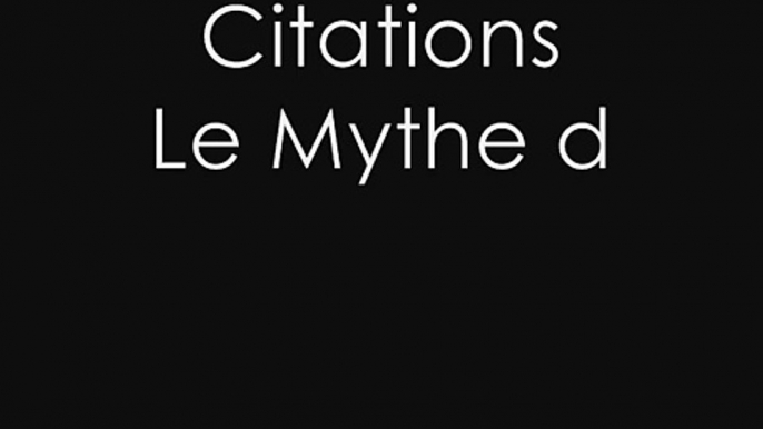 Citations - Le Mythe de Sisyphe [Albert Camus]