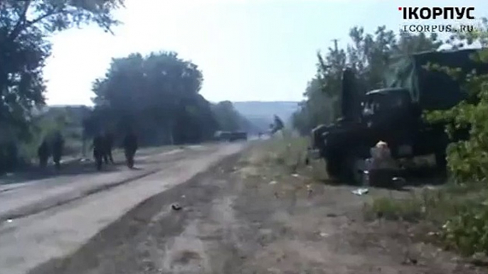 Novorussians Liberated Marinovka Village and Captured Tanks