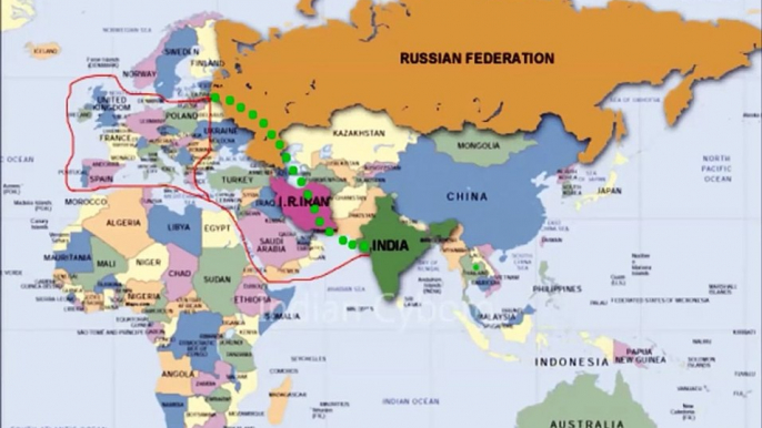 India`s International North South Transport Corridor, its answer to Pak China Economic Corridor