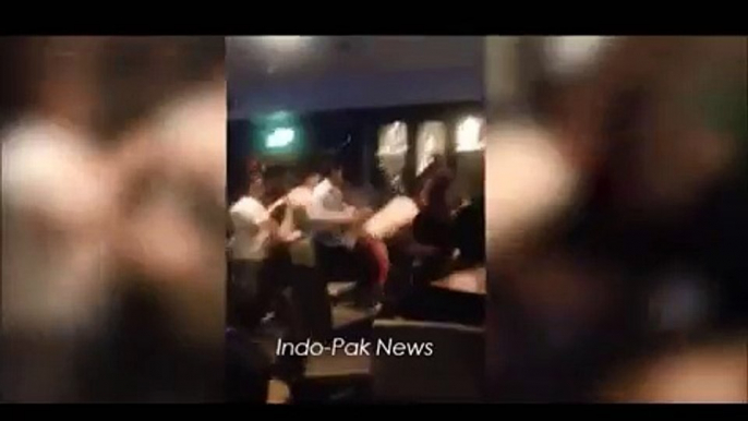 Pakistani & Indian Cricket Fans in Australia Fight Each Other During The India Pakistan World Cup