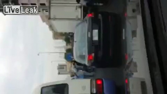 Road rage in Kuwait city