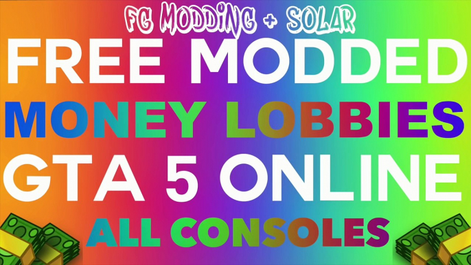 GTA 5 Online: "FREE MODDED MONEY LOBBIES" After Patch 1.26/1.28 (GTA 5 Money/DNS Lobbies 1.26/1.28)