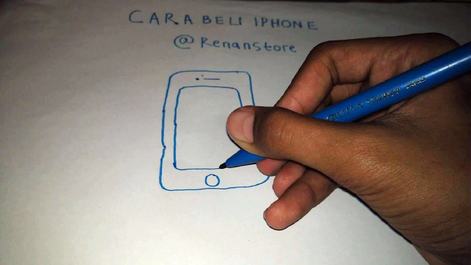 #LOMBARENANSTORE cara beli iphone @renanstore | stopmotion by @rizkiadiip