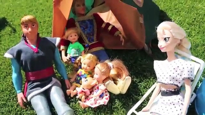 Frozen Anna Kidnapped PART 2 Frozen Family Kids Anna Kristoff Elsa CAMPING TRIP amp HANS