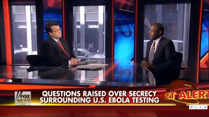 Dr Ben Carson on Ebola Coming Into US