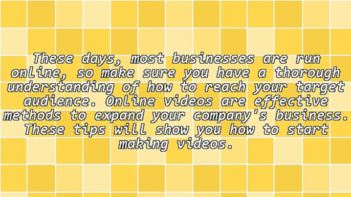 Video Marketing Tips For Being Successful And Effective