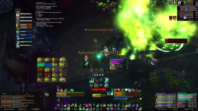 HTF vs Socrethar Mythic - Mistweaver PoV