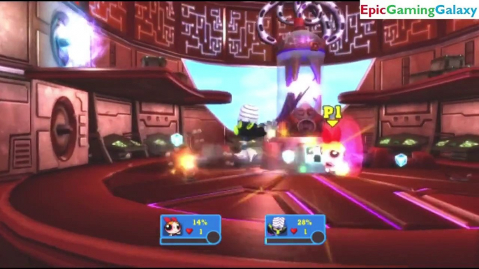 Mojo Jojo VS Blossom In A Cartoon Network Punch Time Explosion XL Match / Battle / Fight