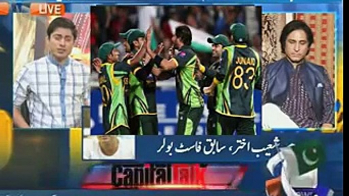 Ramiz Salutes Pakistani Crowd, Criticizes Fielding-  26 May 2015 Geo cricket Show