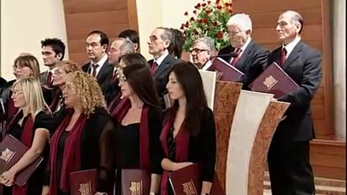Concerto coro diocesi di Roma - Parte 1