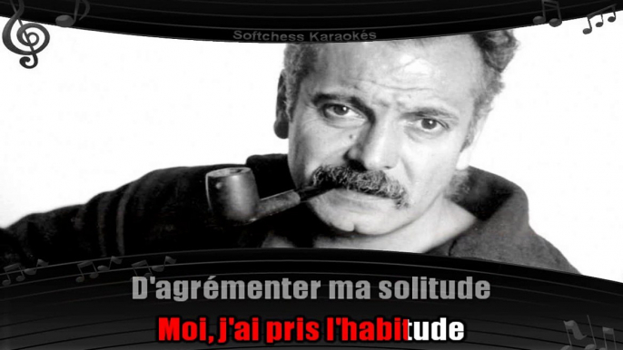 Karaoké Georges Brassens - Fernande