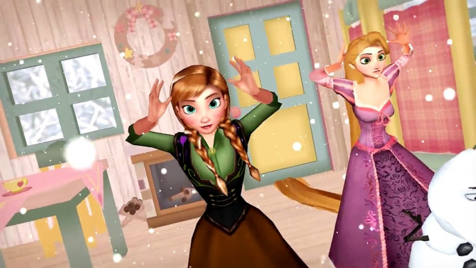 [Kids Songs] Anna Olaf Elsa Frozen ABC Song with Dance [Frozen]