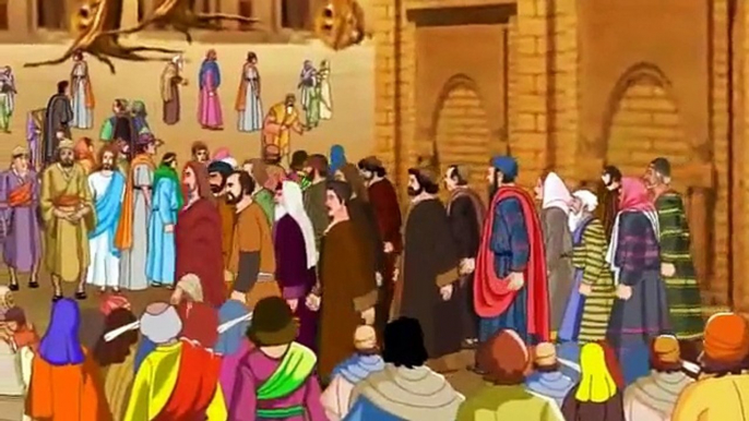 Bible stories for kids - Jesus heals Peter's Mother-in-law ( German Cartoon Animation )