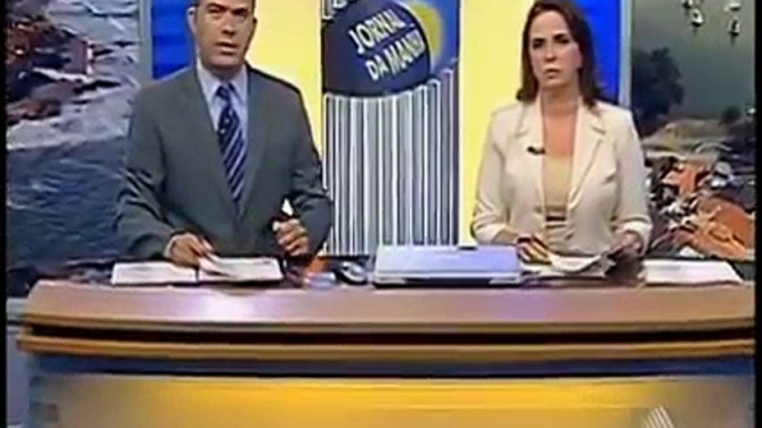 TV.GLOBO IMAGENS MOSTRA -ASSALTO EM CASTRO ALVES REPORTAGEM JORNAL DA MANHÃ