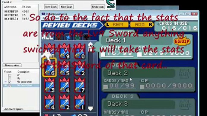 GBA - Kingdom Hearts Chain of Memories Hack