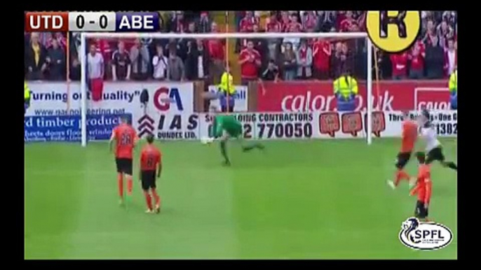 02/08/2015 Dundee United - Aberdeen 0-1 Highlights Scottish Premiership