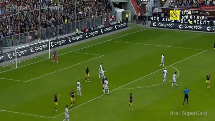 Adnan Januzaj First Goal for Dortmund - St. Pauli 0-2  Borussia Dortmund - Friendly - 08.09.2015