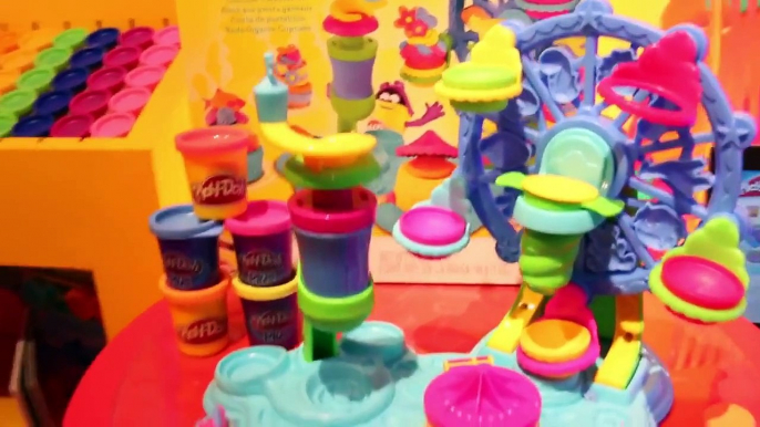 New PLAY DOH Toys for 2015 at NY Toy Fair with Frozen, Disney Princesses, Minions, Star Wars, Food