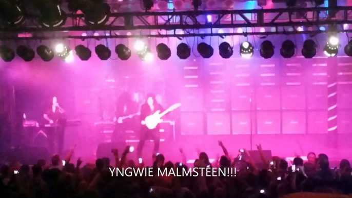 Andreas meets Yngwie Malmsteen 6/27/2014