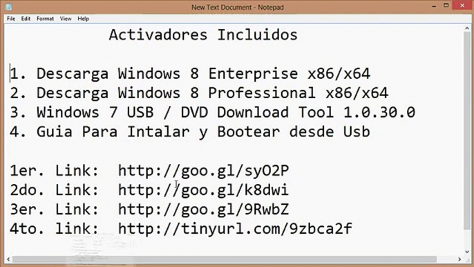 Microsoft Windows 8 Descarga 100% Activar Windows 8 Enterprise_Pro Link 100%