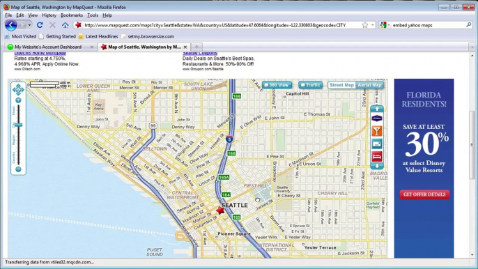 How to Embed a Mapquest Map