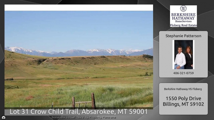 Lot 31 Crow Child Trail, Absarokee, MT 59001