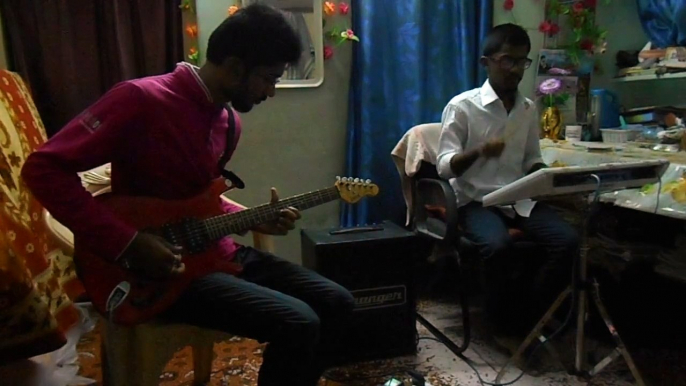 "ek ladki ko dekha to aisa laga" Guitar instrumental played by J&J brothers