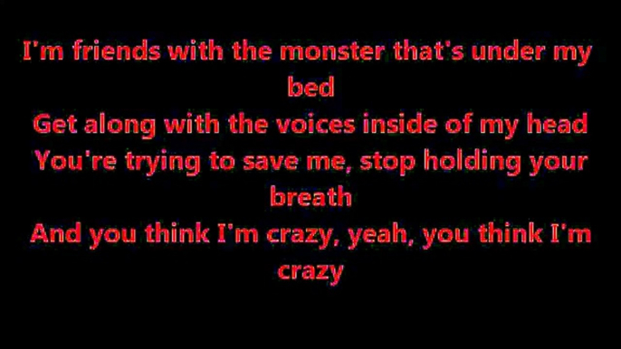 The monster lyrics (ft.rihanna)