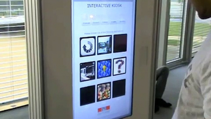 Master Thesis Project in Computer Science: "Interactive Kiosk for the Rolex Learning Center"