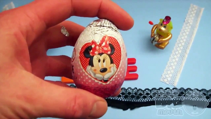 Disney Minnie Mouse Surprise Egg Learn A Word! Spelling Arts and Crafts Words! Lesson 8