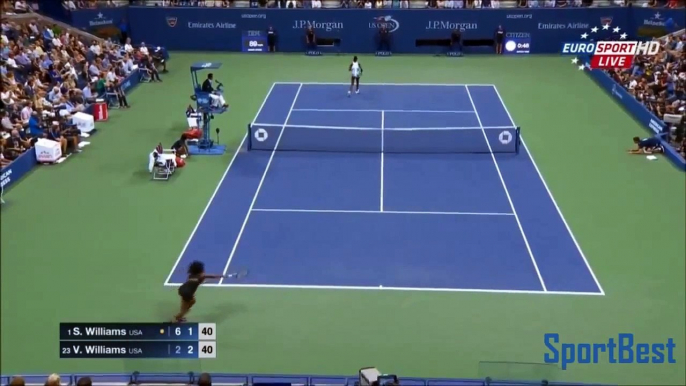 Serena Williams vs Venus Williams || US Open 2015 |HD|