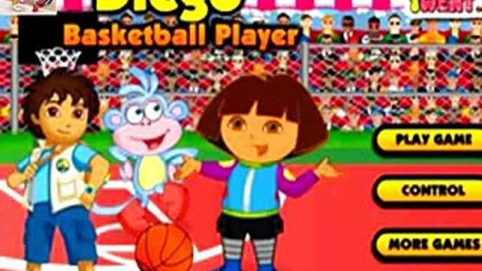 Dora and Diego adventures Basketball Match Adventure with boots