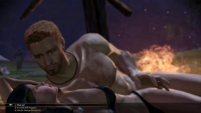 Dragon Age: Origins Modded First Night Love Scene with Alistair & EF Warden