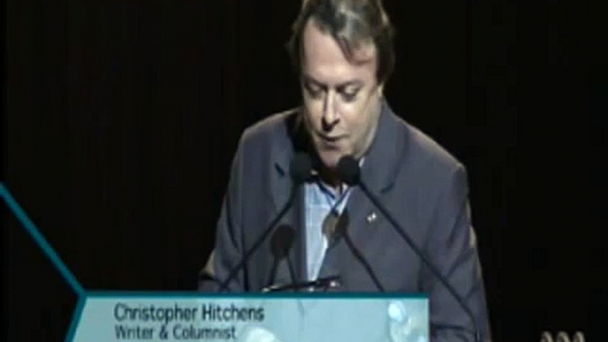 Christopher Hitchens & Tony Jones on religion pt. 1/10