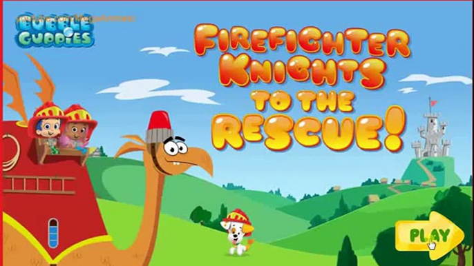 Bubble Guppies Firefighters funny online game for little kids from nickjr Cartoon 2014