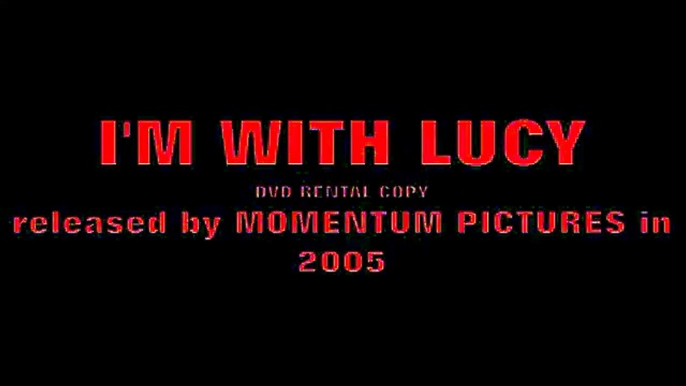 Opening to I'm with Lucy UK Rental DVD (2005)