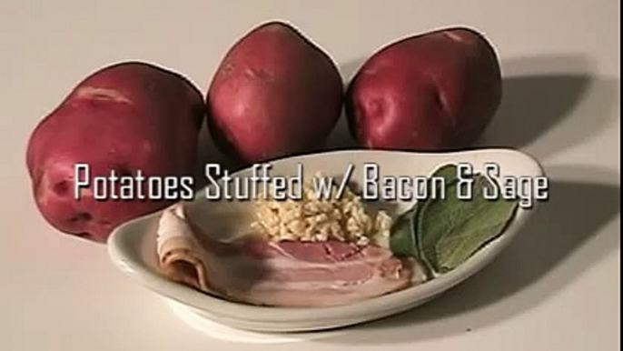 Bacon & Sage Stuffed Potatoes