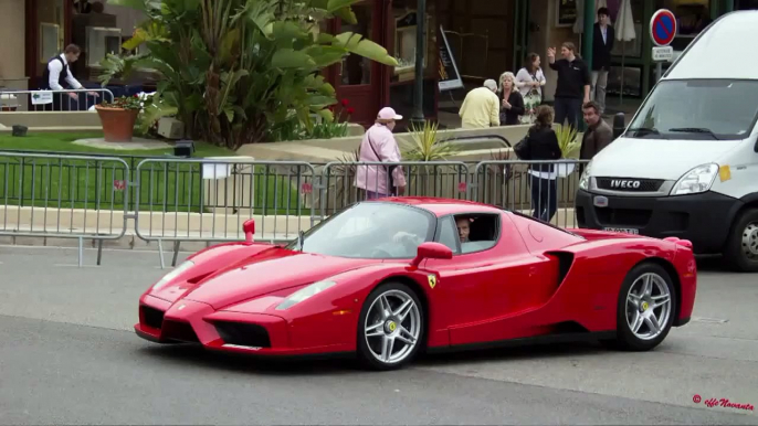 FELIPE MASSA'S FERRARI 599 GTO Driving and sound in Monaco 2013 HQ