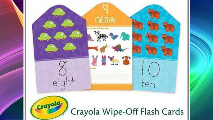 Crayola Alphabet Flash Cards [With Wipe-Off Eraser and Crayola Dry Erase Marker] (Crayola (Piggy