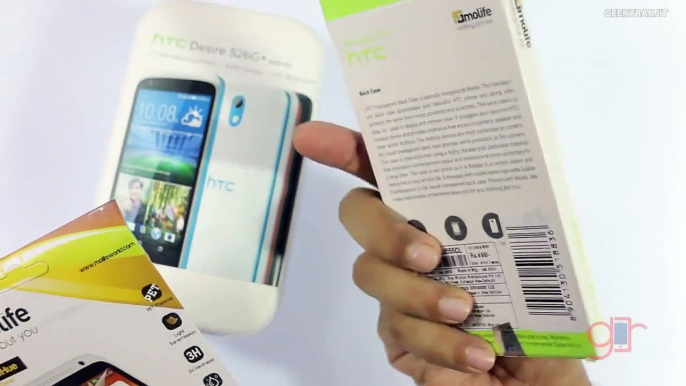 HTC Desire 526G+ Budget Android Unboxing & Hands On Overview - htc desire 526g+ unboxing