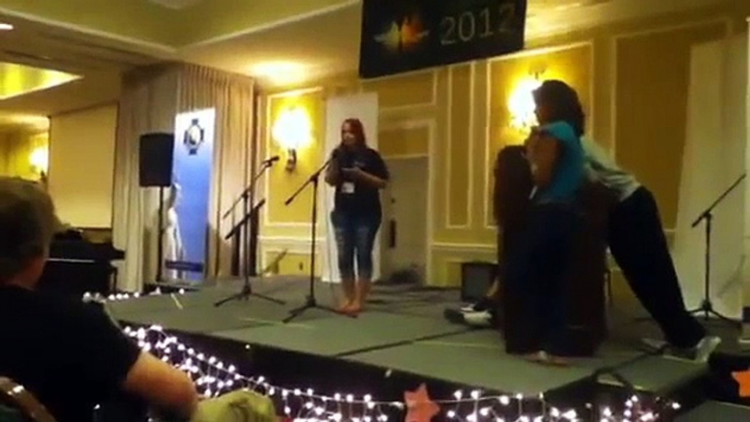 Me Singing "Travelin' Soldier" by Dixie Chicks. (Convention 2O12)