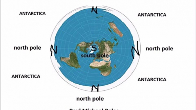 Flat Earth - The North Pole Is The South Pole Part 2 by Paul Michael Bales