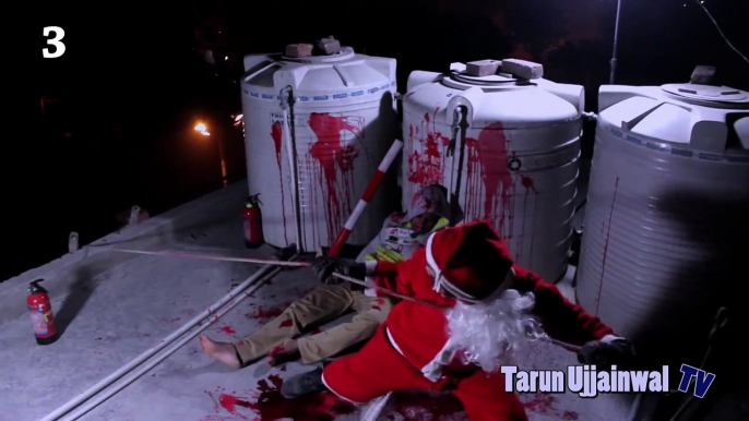 Killer Clown vs Psycho Santa Top 7 public Attacks   Scare prank   Part 1  BEST FUNNY  NEW 2015